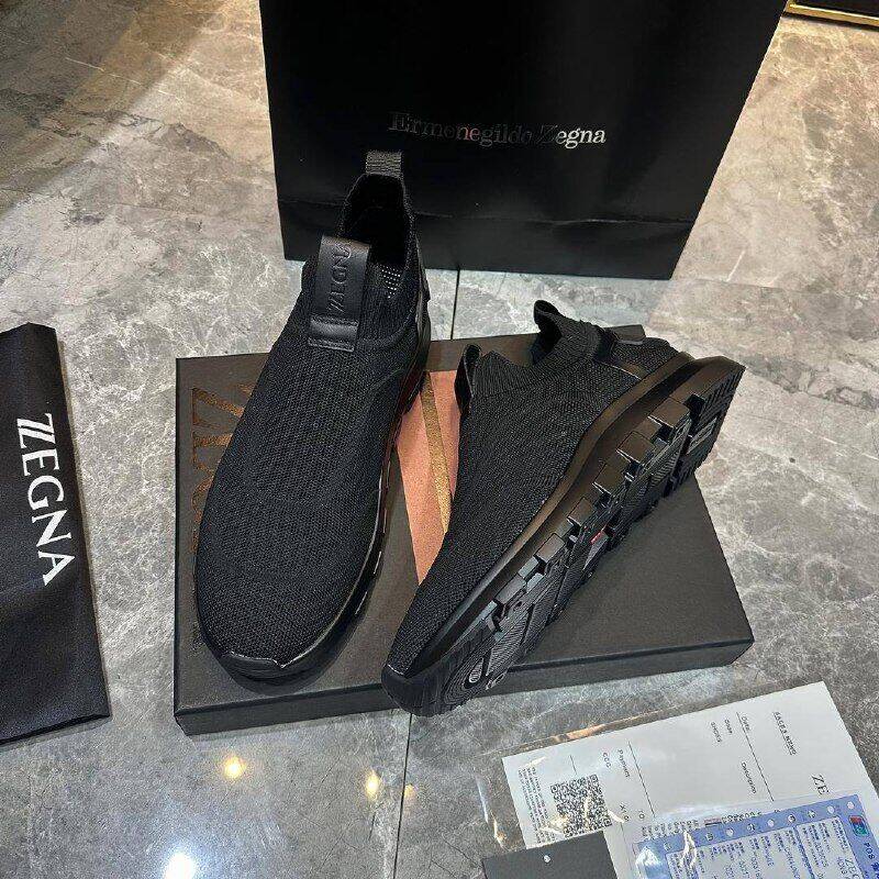 Кроссовки Zegna — фото 5