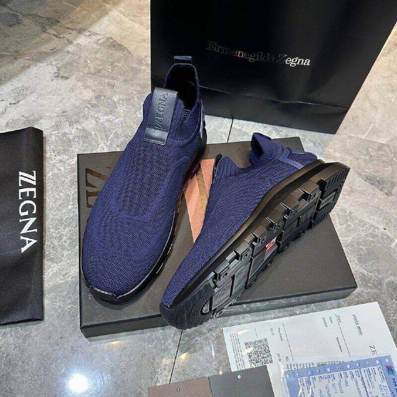 Кроссовки Zegna — фото 5
